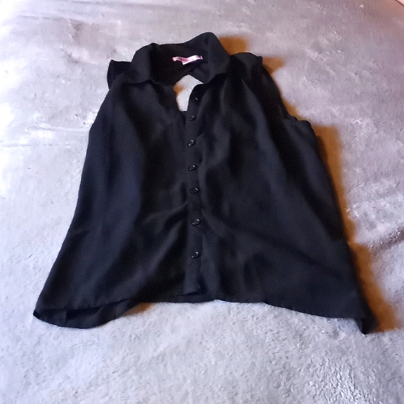 SIX DEGREES of SEPARATION Sheer Shirt - Picture 1 of 4